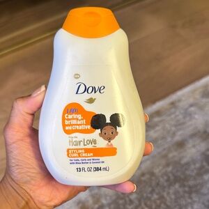 Dove Kids Styling Curl Cream - Orange and White